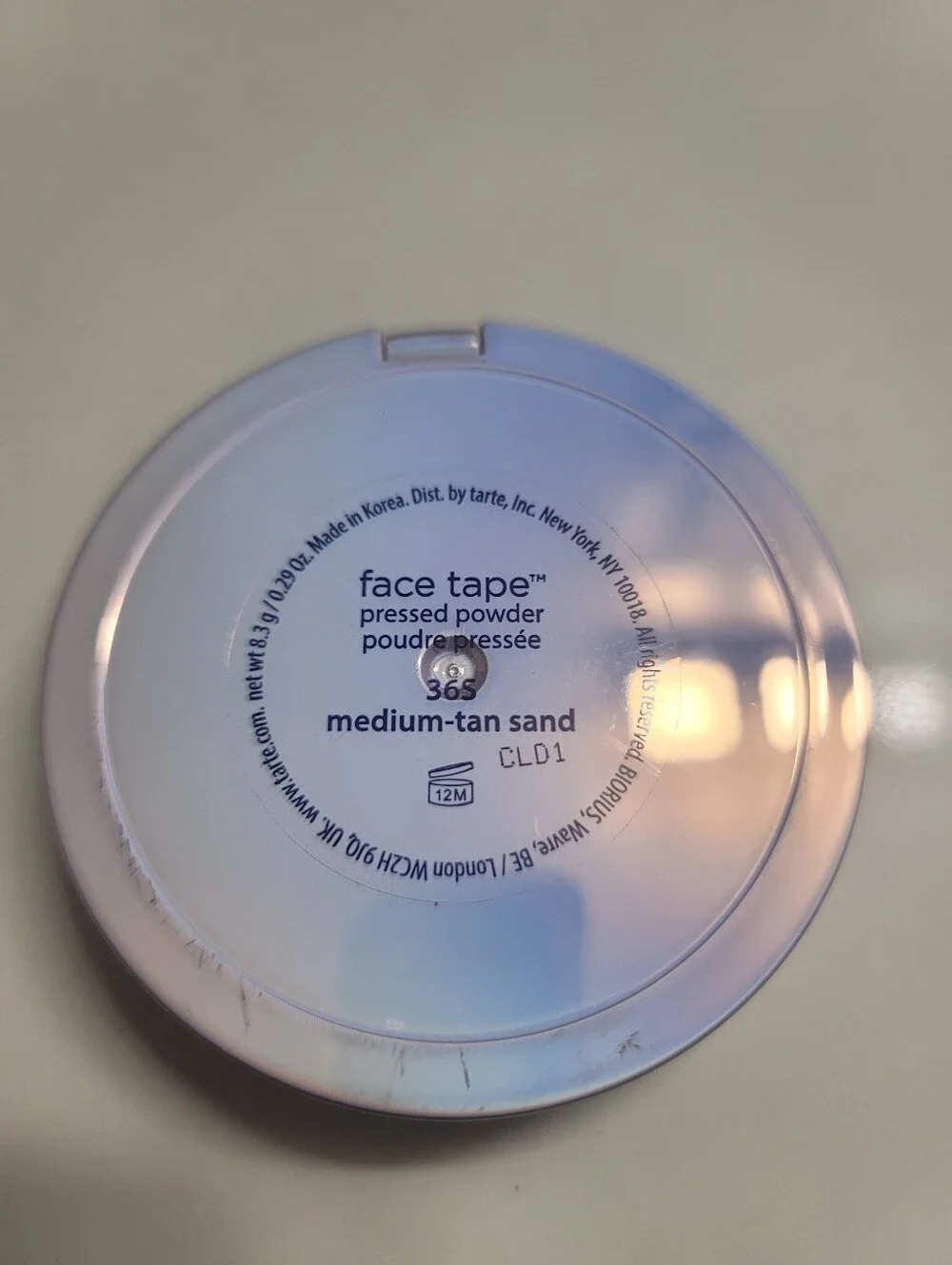 Tarte Face Tape Pressed Powder - Medium Tan Sand 36s NWOB